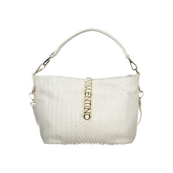 Mario Valentino Bianco Polyurethane Women Shoulder Women's Bag